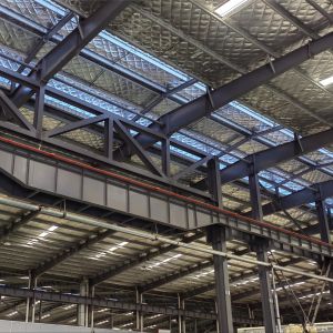 Buy cheap Q355 Steel Structure Warehouse Prefabricated H-Section Building from wholesalers