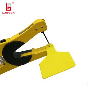 Buy cheap Yellow Cattle Cow Sheep Tag Applicator Plier For One Piece Z Tag Ear Tags from wholesalers