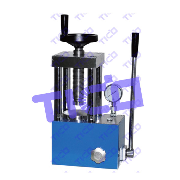 Buy cheap Benchtop Drying Powder Tablet Hydraulic Punching Equipment For Preparing Compound Samples from wholesalers