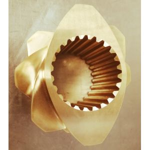 Buy cheap Wear Resistance Aluminium Bronze Twin Screw Extuder Screw Elements Components from wholesalers
