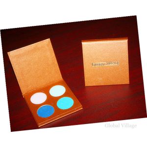 Buy cheap 4 Position Makeup Highlight Contour Palette Foil Stamping Pearl Paper from wholesalers