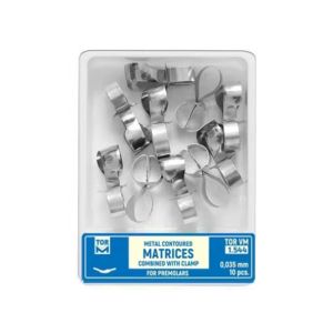 Buy cheap TOR VM 1.301/1.302/1.320 Dental Saddle Flat Matrices 12 pcs Small Medium Large MFDS Approved Manual Power Source from wholesalers