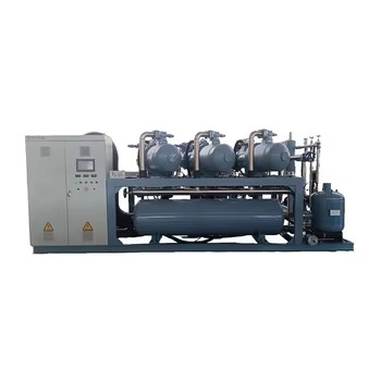Buy cheap High Capacity Multi-Compressor Screw Refrigeration System Condensing Unit with High Capacity Compressor Rack for Cold St from wholesalers
