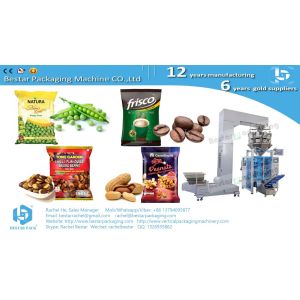 Buy cheap How to pack frozen taro ball pouch by weighing and packing machine BSTV-450AZ from wholesalers
