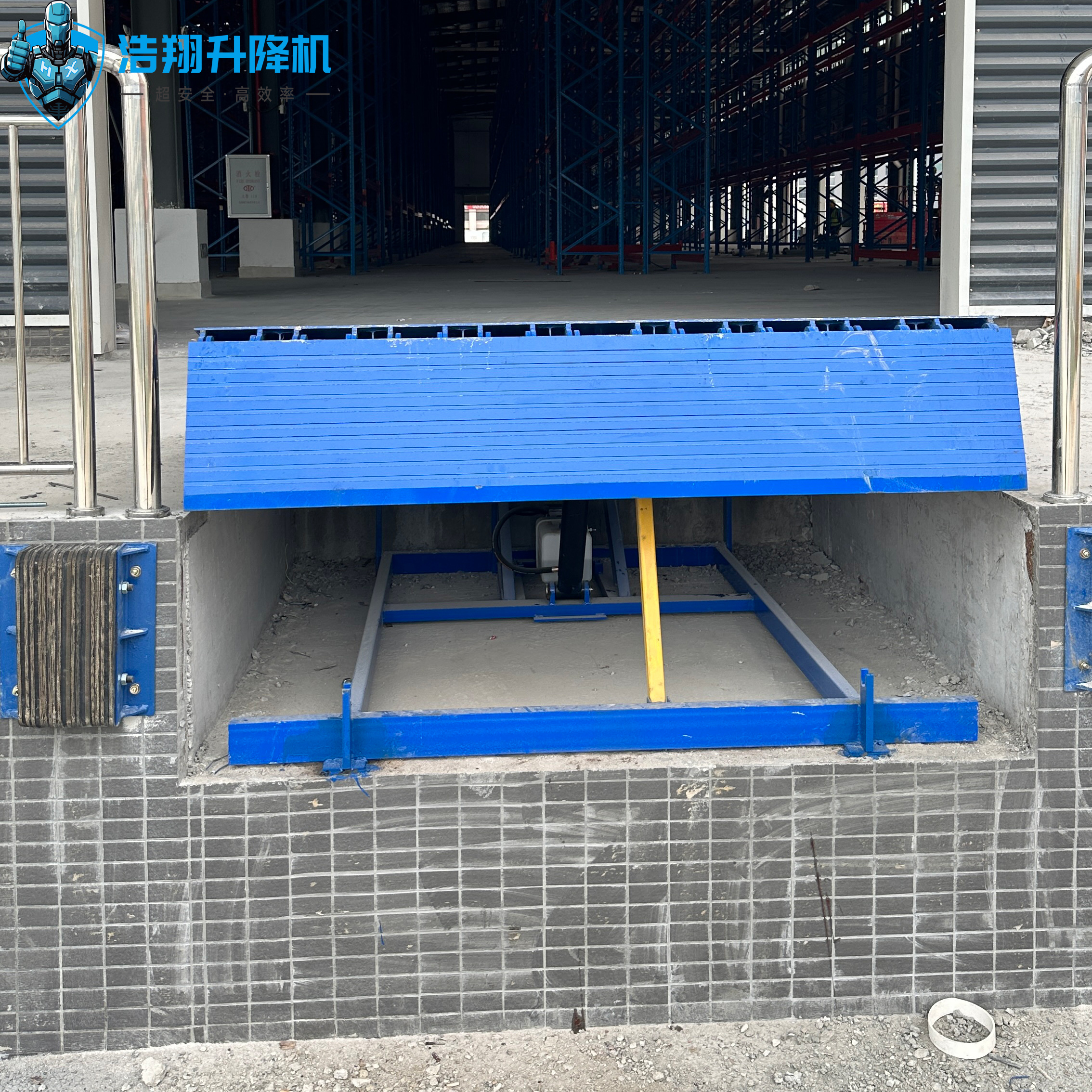 Buy cheap 10 Tons Unloading Warehouse Fixed Hydraulic Dock Leveler Hydraulic Dock Ramp from wholesalers