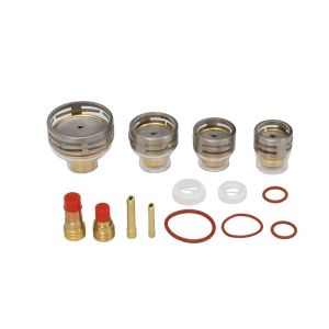 Buy cheap OEM Customized TIG Accessories Gas Lens Wedge Collect and Ceramic Tig Welding Cup Set from wholesalers
