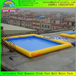 Buy cheap High Quality PVC Above Ground Removeable Square Adult Kids Inflatable Swimming Pools product