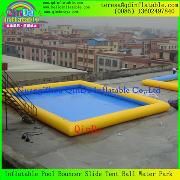 High Quality PVC Above Ground Removeable Square Adult Kids Inflatable Swimming