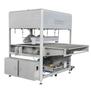 Buy cheap 400kg Copeland Automatic Chocolate Enrobing Equipment from wholesalers