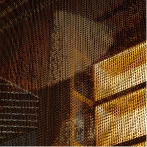 Buy cheap Modern Rust Proof Metal Chain Curtain Room Divider Fire Resistant from wholesalers