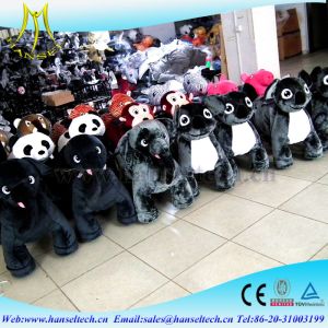 Buy cheap Hansel kiddie small train amusement park children ride electricoperated coin toys unicorn motorized plush animal from wholesalers