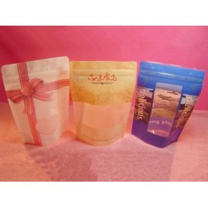 Buy cheap Zipper Foil Pouch Packaging , k Rice / Tea Packaging Pouch from wholesalers
