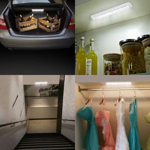 10 LED IR Infrared Motion Detector Wireless Sensor Closet Cabinet baby night