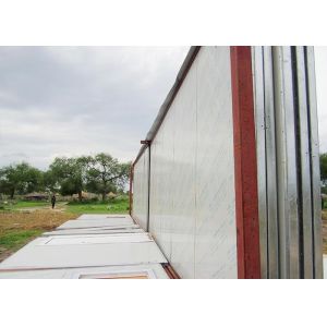 Sandwich Panel White Foldable Emergency Shelter/ Steel Frame Foldable House
