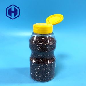 Buy cheap Custom Airtight Round 300ml 10oz Plastic Spice Jar Transparent from wholesalers