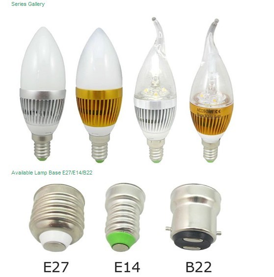 Buy cheap 4W led candle light CRI 80 warm white from wholesalers