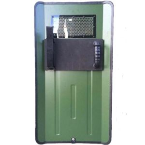 Buy cheap Police Anti Riot Aluminiun Alloy Metal Shield with watching window from wholesalers