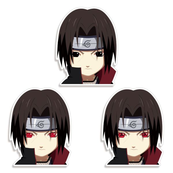 Stock Size Waterproof Lenticular Sticker Naruto Lenticular Stickers Motion Lenticular Stickers