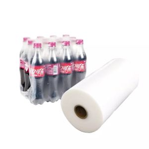 Buy cheap PE Plastic Films Printable Hot Shrink Wrap Packing Heat Shrinkable Shrink Film Roll For Plastic Bottles Mineral Water from wholesalers