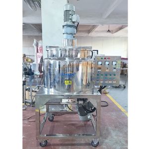 Buy cheap Sanitizer Making Homogenizer Emulsifier Mixer 300L Movable Design from wholesalers