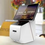 Buy cheap Android System 10 Inch Hotel Check In Card Dispenser Kiosk With Thermal Printer from wholesalers