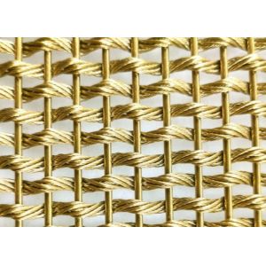Buy cheap Stainless Steel 316 Decoration Wire Mesh with 1.5mm Wire Diameter and Customized Color for Inner Decoration from wholesalers