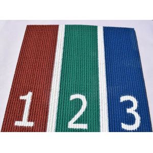 Buy cheap 4mpa Prefabricated Running Synthetic Athletic Track from wholesalers