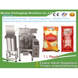Buy cheap BSTV-520P Jam Liquid packing machine bestar packaging machine from wholesalers