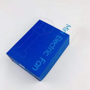Buy cheap Recyclable Foldable Electronic Products Packaging Box for Portable Mini Hand Electronic Fan from wholesalers