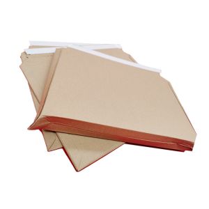 Biodegradable 6x6 Inch Rigid Mailer Envelopes With Easy Tear Lips
