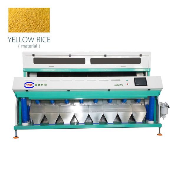 Buy cheap 512 Chutes Mill Yellow Rice Color Sorter Selector With CCD Lens from wholesalers