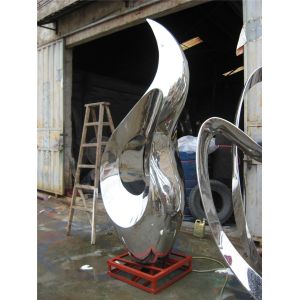 Buy cheap Custom Metal Garden Statues Sculptures Pieces Hotel Modern Art Sculptures from wholesalers