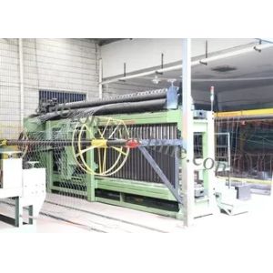 3.2mm Wire 80x100mm Adjustable Weld Gabion Mesh Machine