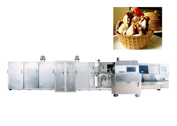 Buy cheap Fully Antomatic Roller Sugar Cone Production Line / Industrial Ice Cream Maker With Cast Iron Baking Plates from wholesalers