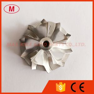 Buy cheap KP35 5+5 blades 29.60/41.00mm high performance turbo Billet/milling/aluminum 2618 compressor wheel from wholesalers