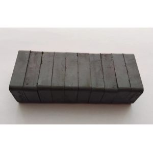Buy cheap 4.8-4.9G/cm3 Customized Permanent Ferrite Magnet Block 40x25x10MM from wholesalers