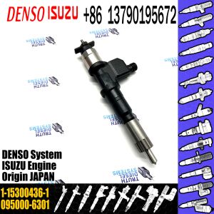 Buy cheap fuel injector 095000-6301 1-15300436-1 injector for ISUZU 6WG1 injector nozzle 095000-6301 1-15300436-1 from wholesalers