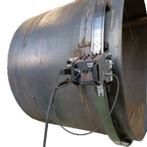 Buy cheap 80mm Welding Diameter Tank Horizontal and Vertical Seam Welding Machine for Carbon Steel from wholesalers