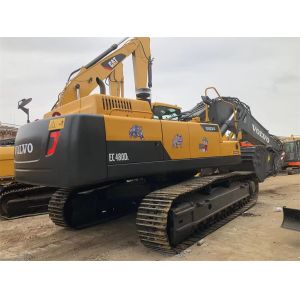 Powerful Used Volvo EC480DL Excavator Mining Equipment Large Capacity