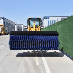 Buy cheap Front Mounted Snow Sweeper Loader Machine Efficient Multiple Models from wholesalers