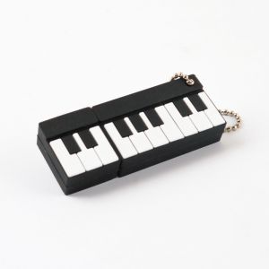Buy cheap Flash Memory UDP or PCBA Custom USB Flash Drives with Open Mold Piano Shape from wholesalers
