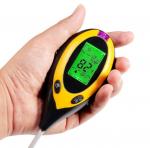 Buy cheap 4 IN 1 Digital Soil Moisture Meter PH Meter Temperature Sunlight Tester for Garden Farm Lawn Plant with LCD Display from wholesalers