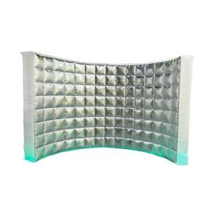 Spiral Photo Booth Enclosure Inflatable Photo Booth Backdrop Remote Controller