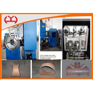 2000-18000mm Length CNC Pipe Cutting Machine Automatically Calculate