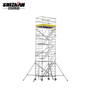 Easy Install Mobile Aluminium Mobile Scaffolding Tower 3D Model