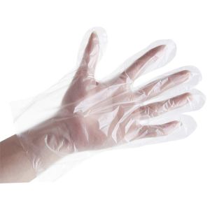 Buy cheap Food Handing Disposable Plastic Embossed PE Gloves from wholesalers