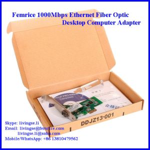 Buy cheap 1 Gbps Ethernet Fiber to the Desktop PC Network Adapter, SFP Slot, PCI Express x1 NIC Card from wholesalers