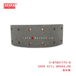 Buy cheap 5-87831775-0 Rear Brake Shoe Kit 5878317750 Suitable for ISUZU ELF 4HK1 from wholesalers