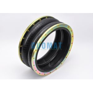 Buy cheap 2H520217 Rubber Air Bads M10 Screw Thread Double Convoluted Air Spring With Flange Ring from wholesalers