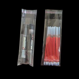 Width 10cm Transparent Cellophane Clear Polybag Opp Plastic Self Adhesive Clear